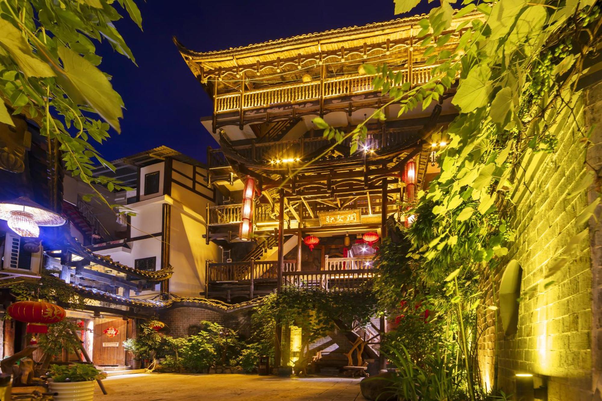 Butterfly Flowers Inn Zhangjiajie Exterior photo
